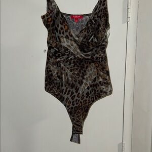 Guess Animal Print Bodysuit